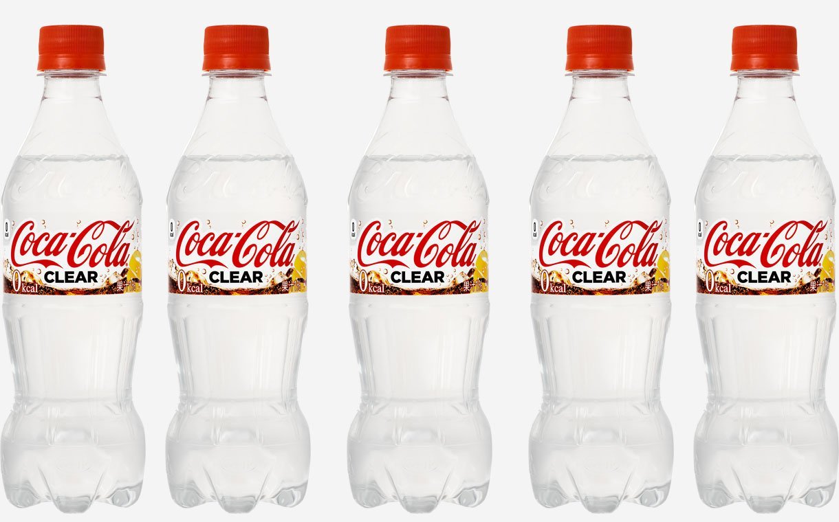 Coca-Cola Clear: no Japão, marca lançou versão transparente do refrigerante