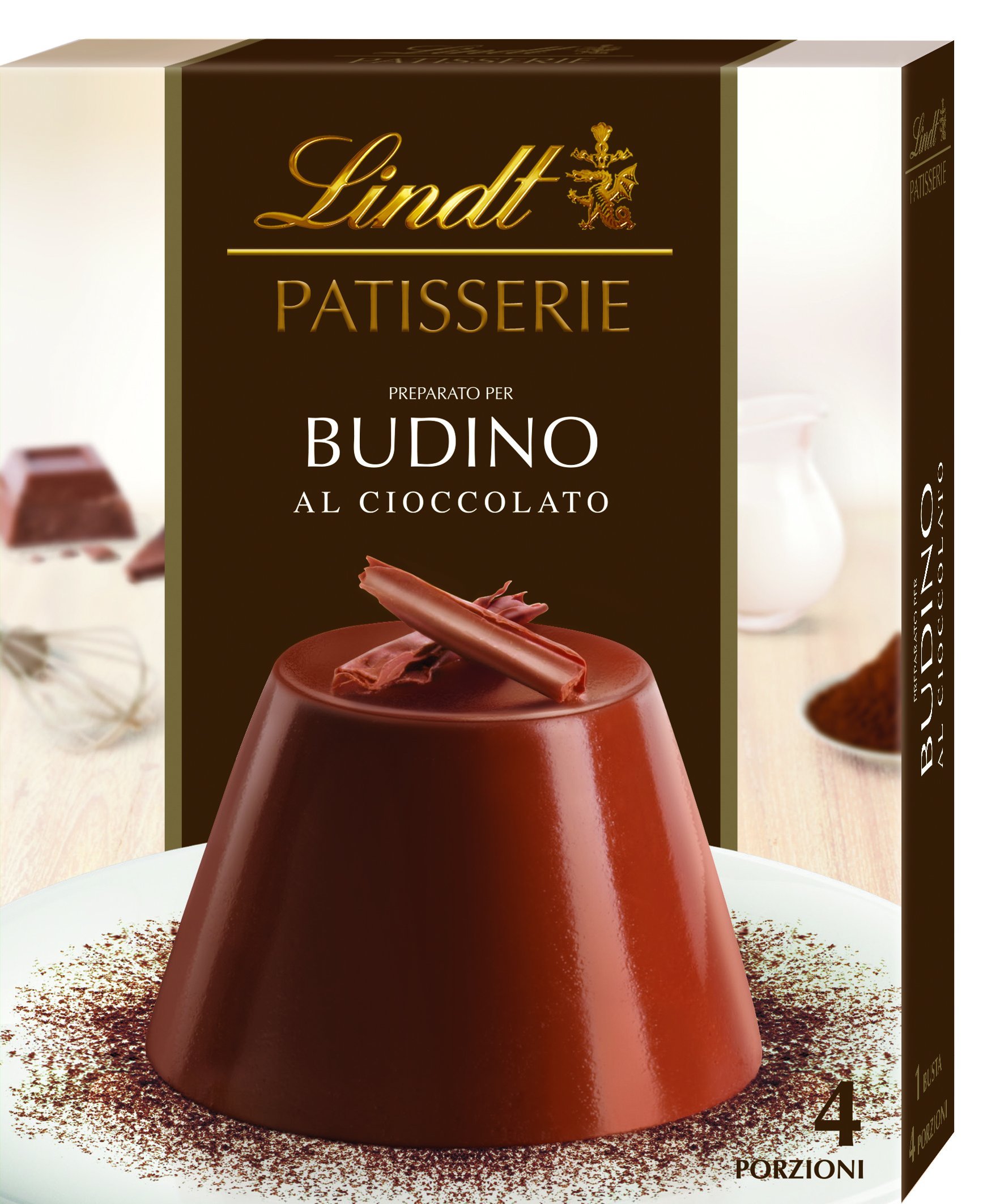Chocolate Lindt: mistura para pudim de chocolate