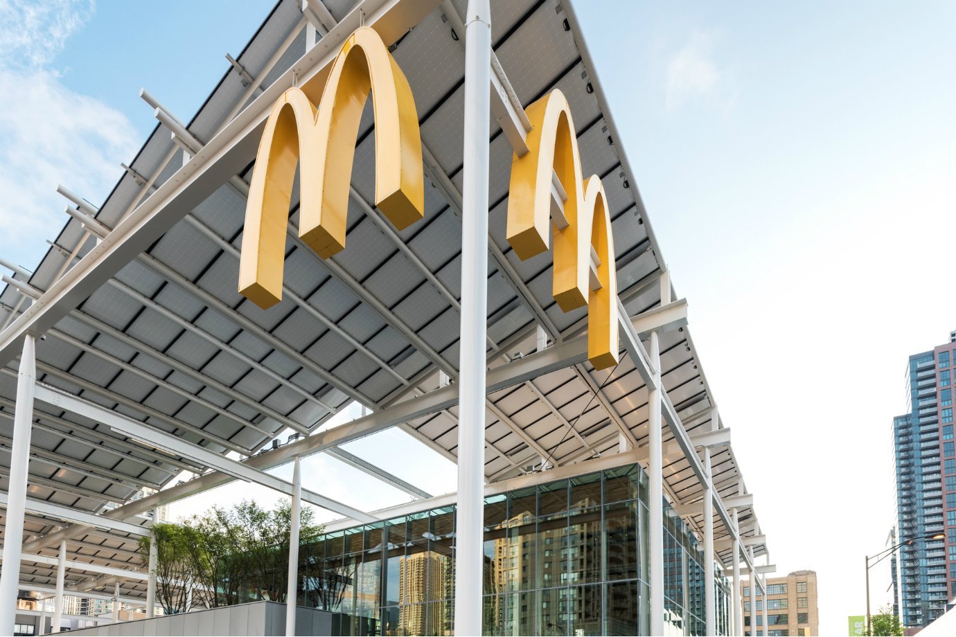 Novo restaurante do McDonald's em Chicago, EUA