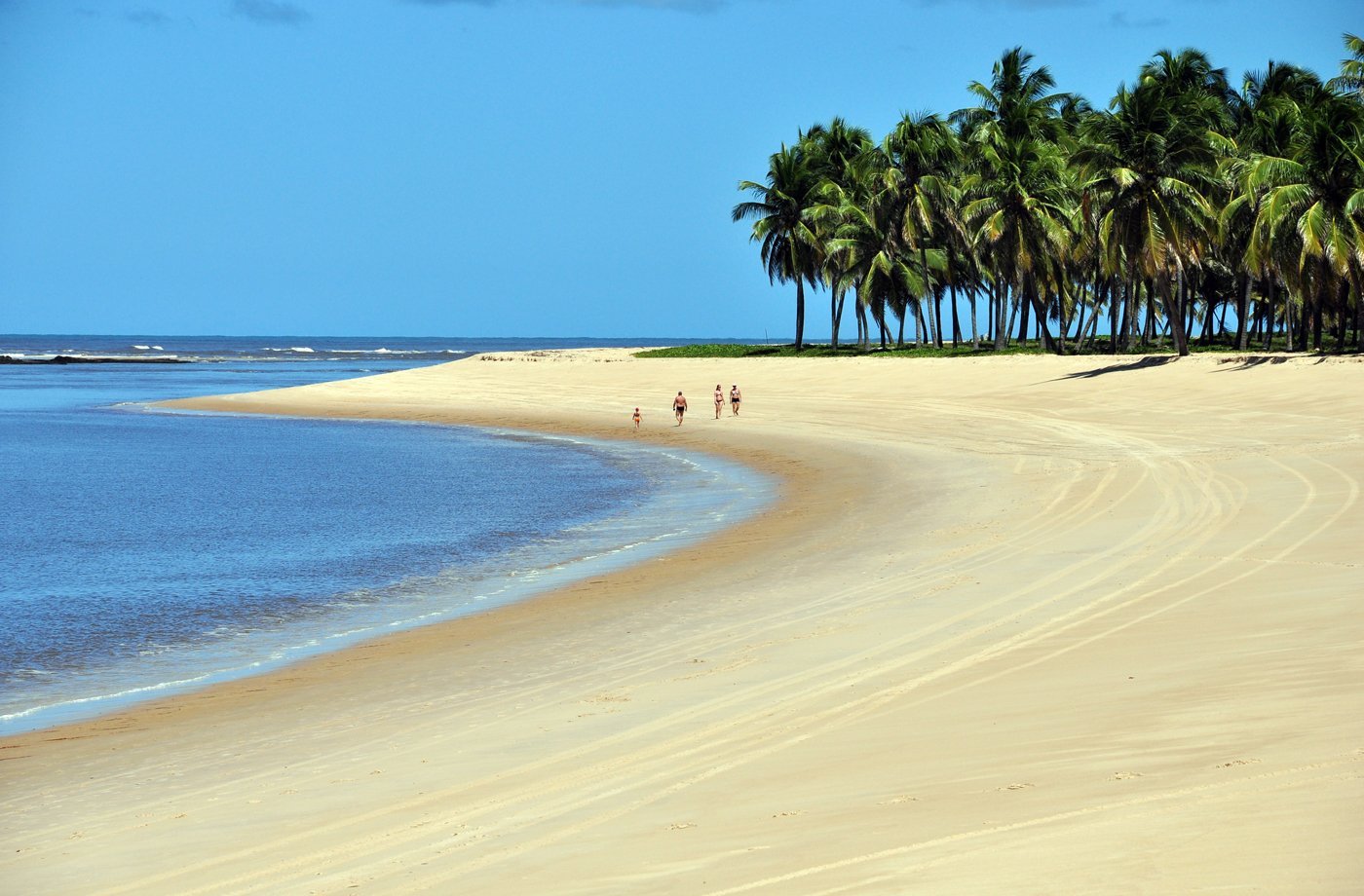 Praia do Gunga, em Maceió