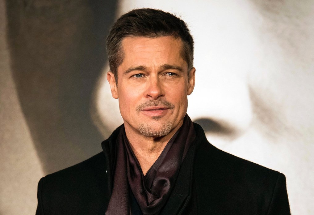 brad pitt Britain Allied Premiere