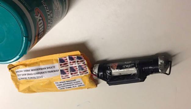 Pacotes explosivos enviados para figuras públicas dos Estados Unidos