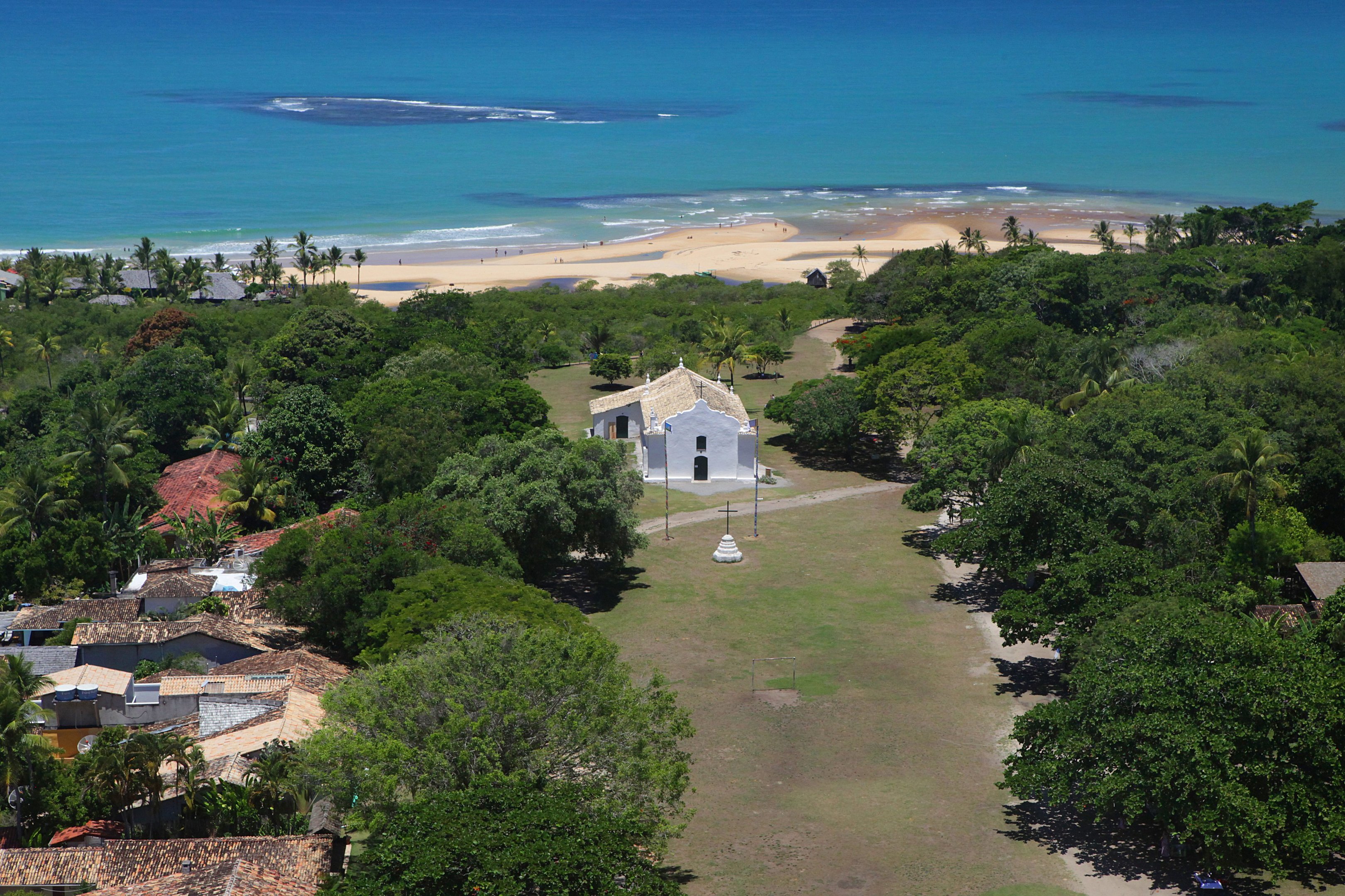 Igreja Trancoso Aérea