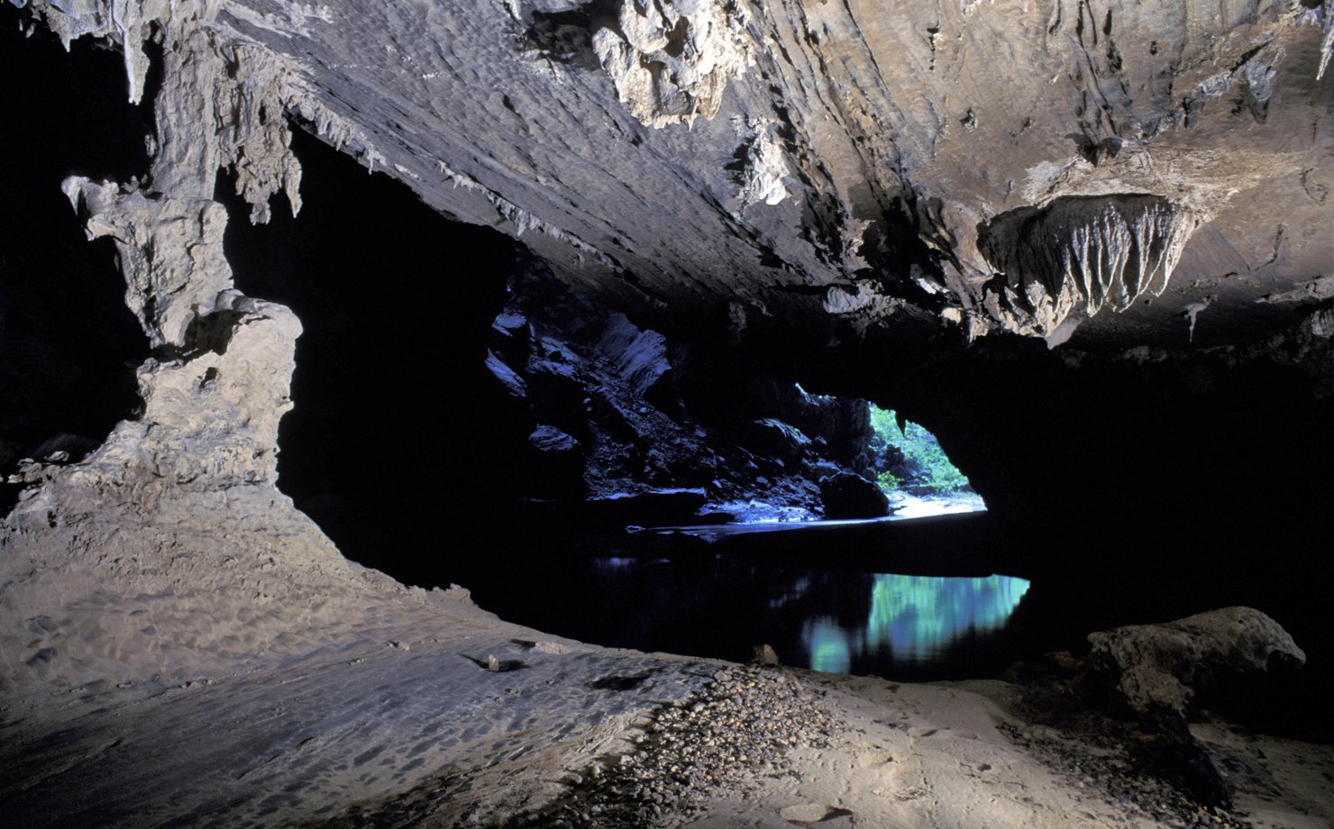 Caverna no PETAR - Parque Estadual Turístico do Alto Ribeira