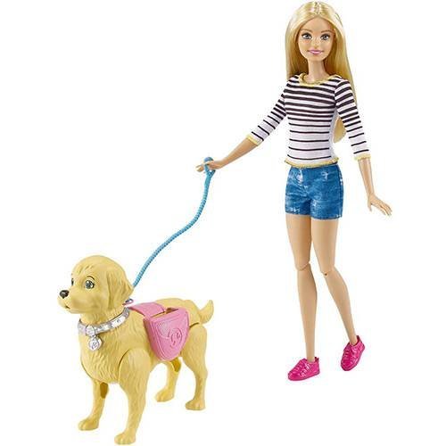 Barbie Passeio com Cachorrinho