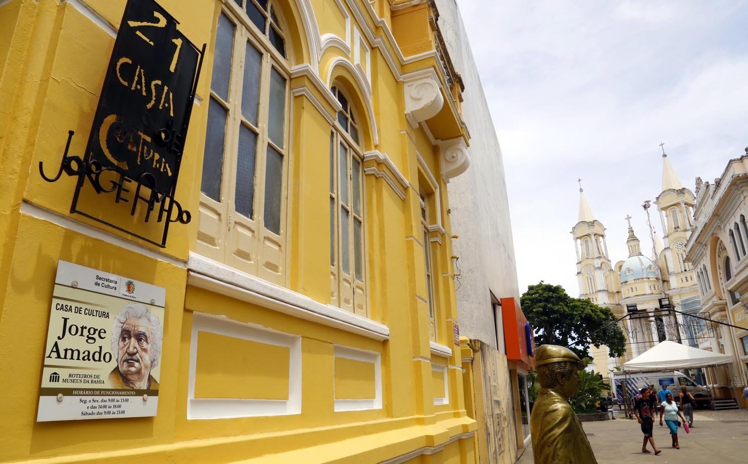 Casa Jorge Amado, em Ilhéus