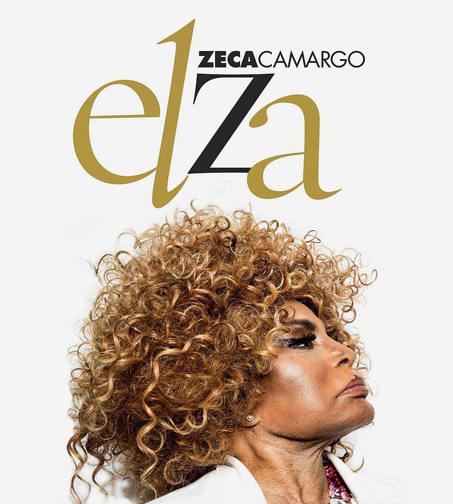 Capa do livro "Elza", de Zeca Camargo
