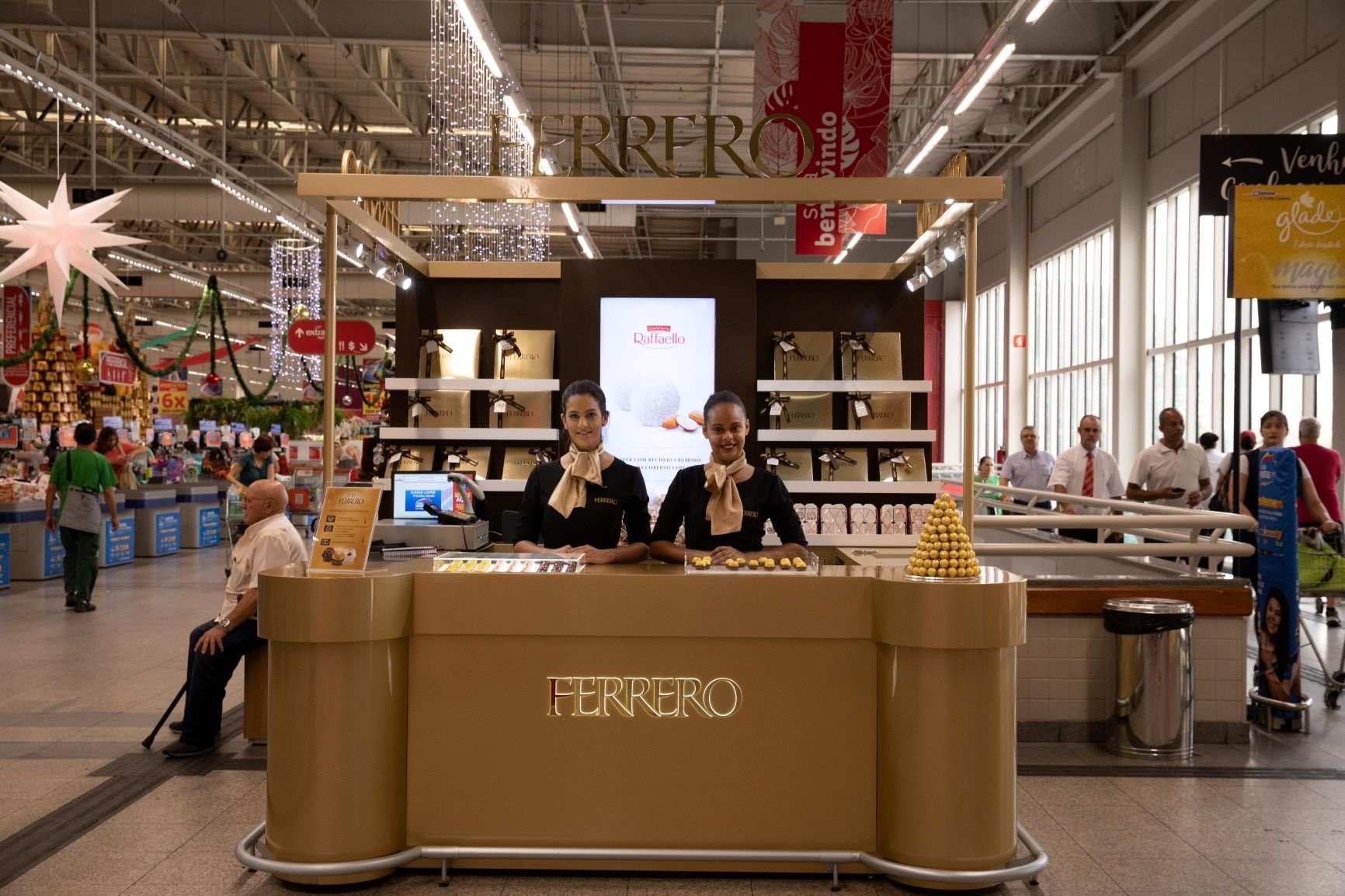 Ferrero: primeira loja no Brasil, em São Paulo