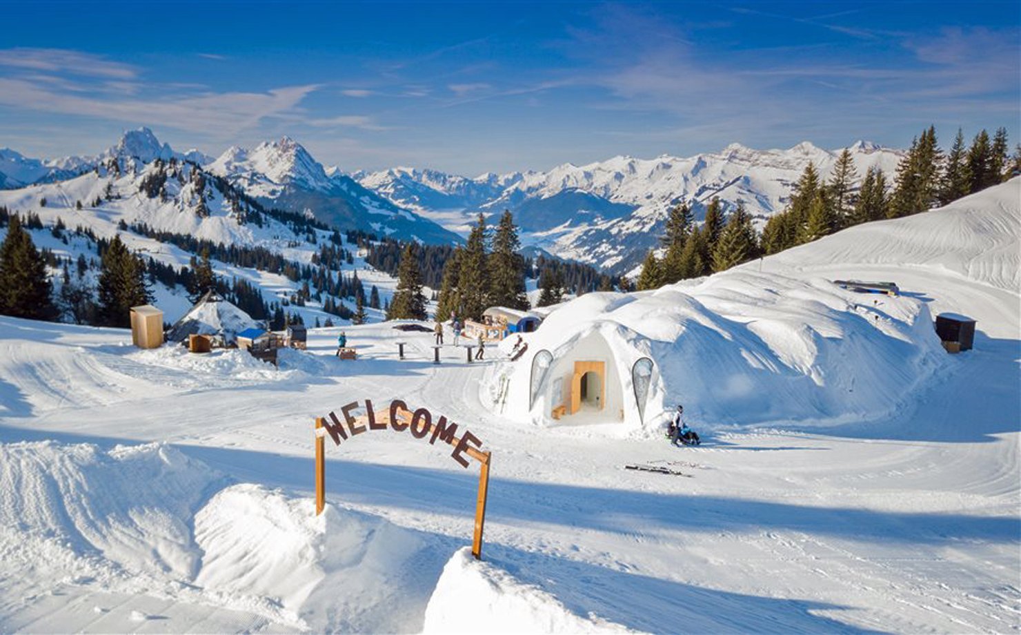 Vila Iglu em Gstaad, na Suíça