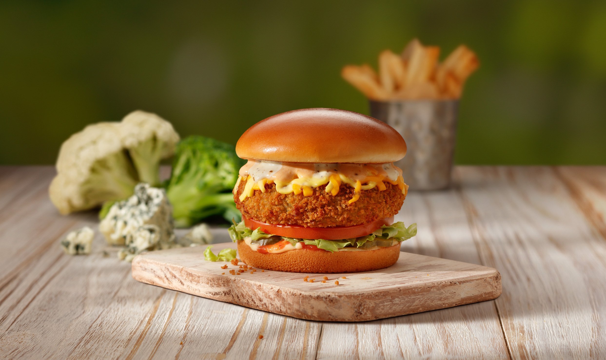 Veggie Blue Cheese Burger, lançamento do Outback Brasil