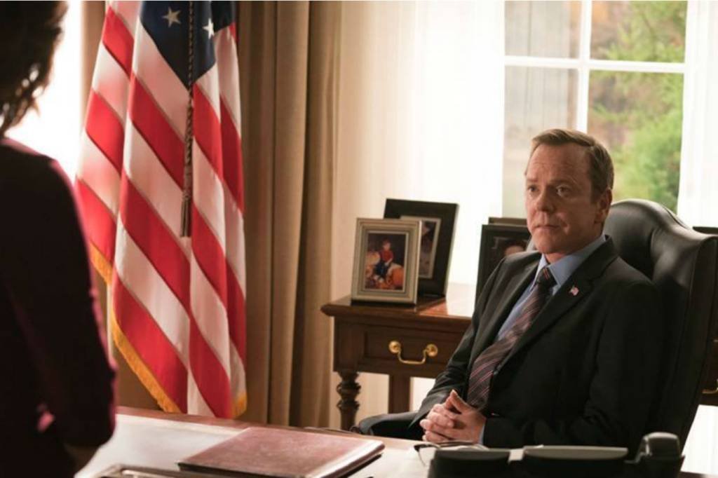 Kiefer Sutherland na série "Designated Survivor"