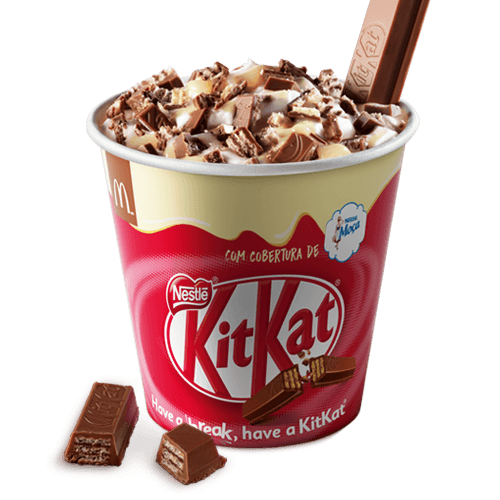 McFlurry KitKat com Leite Moça: lançamento do McDonald's Brasil