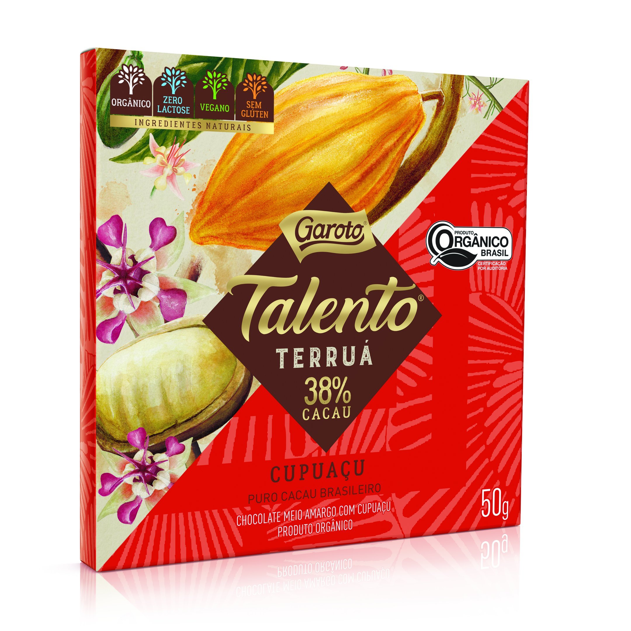 Lançamento da Garoto: Talento na versão chocolate orgânico