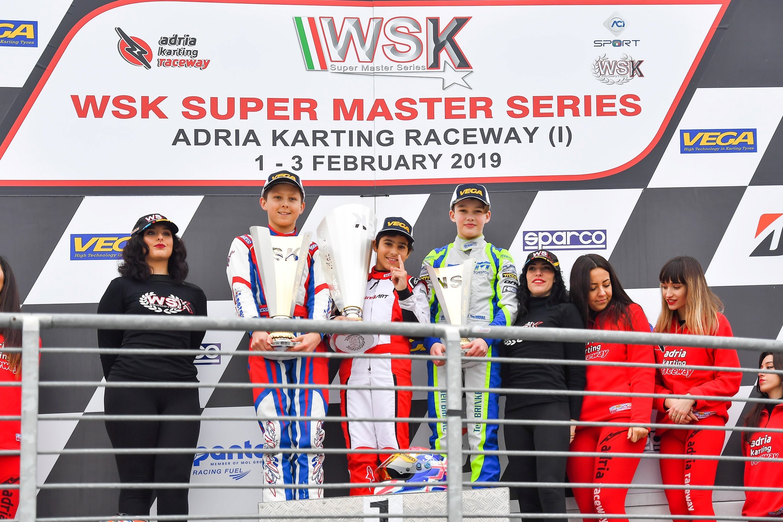 Campeonato de kart WSK na Itália