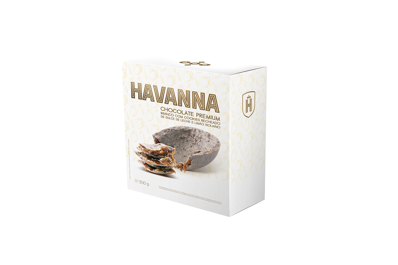 Ovo de Cookies com Raspa de Limão da Havanna