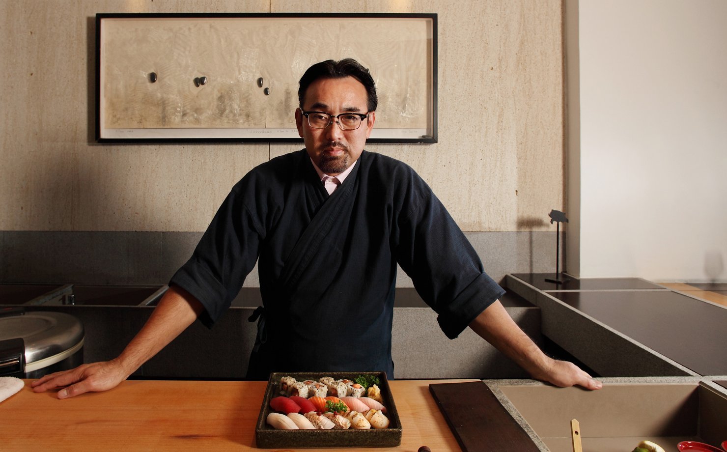 O chef Jun Sakamoto