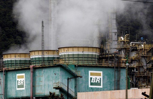 Refinaria da Petrobras em Cubatão