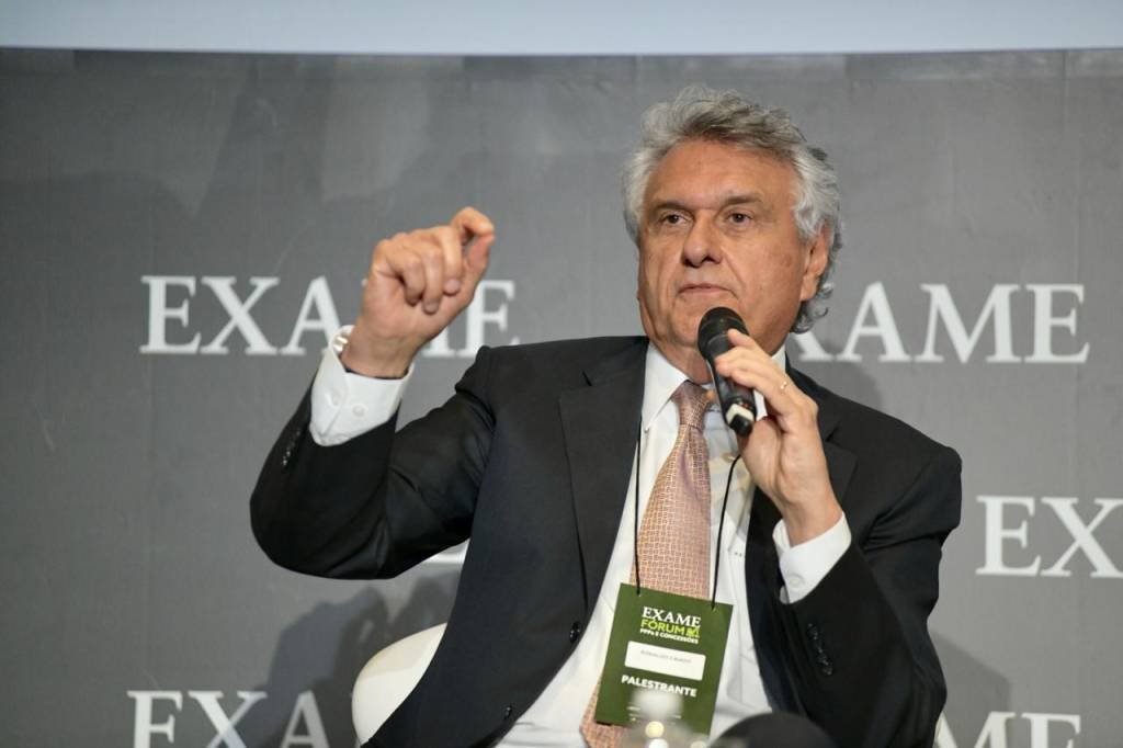 Ronaldo Caiado, Governador de Goiás, no Exame Fórum PPPs e Concessões. 28 de maio de 2019. Foto: Cláudio Roberto/EXAME