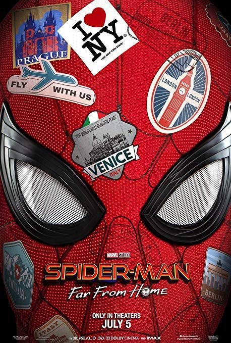 Pôster do filme "Homem-Aranha: Longe de Casa"