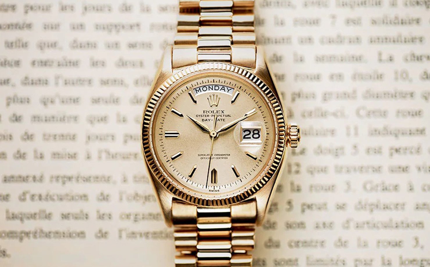 rolex president ouro preço