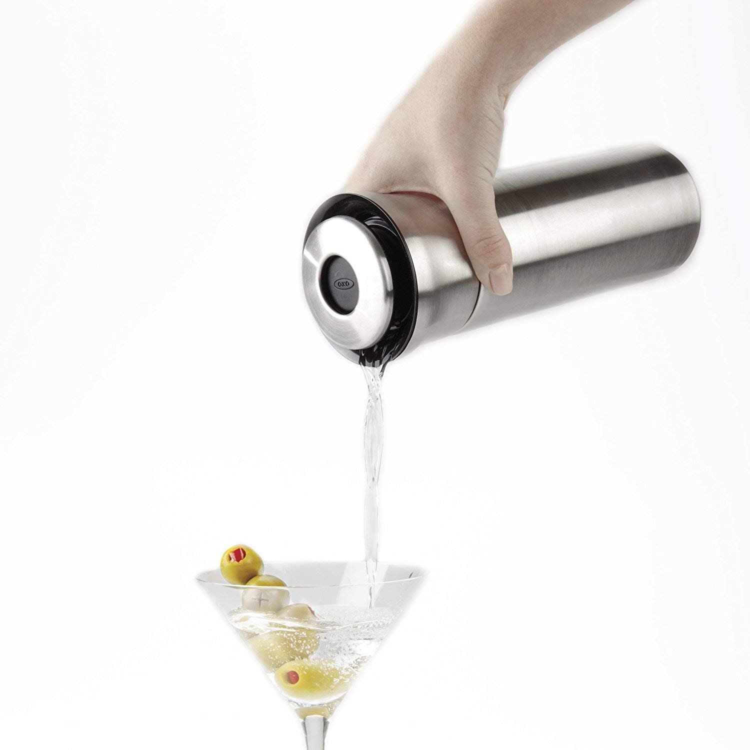Oxo Press & Pour Cocktail Shaker