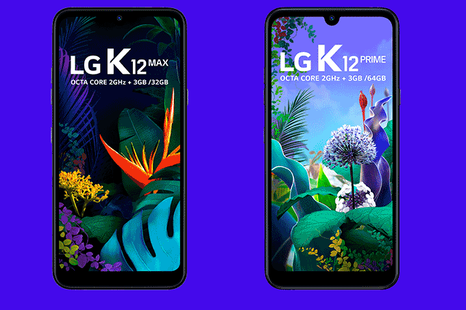 Smartphones-Android-LG-K12-Max-e-K12-Prime