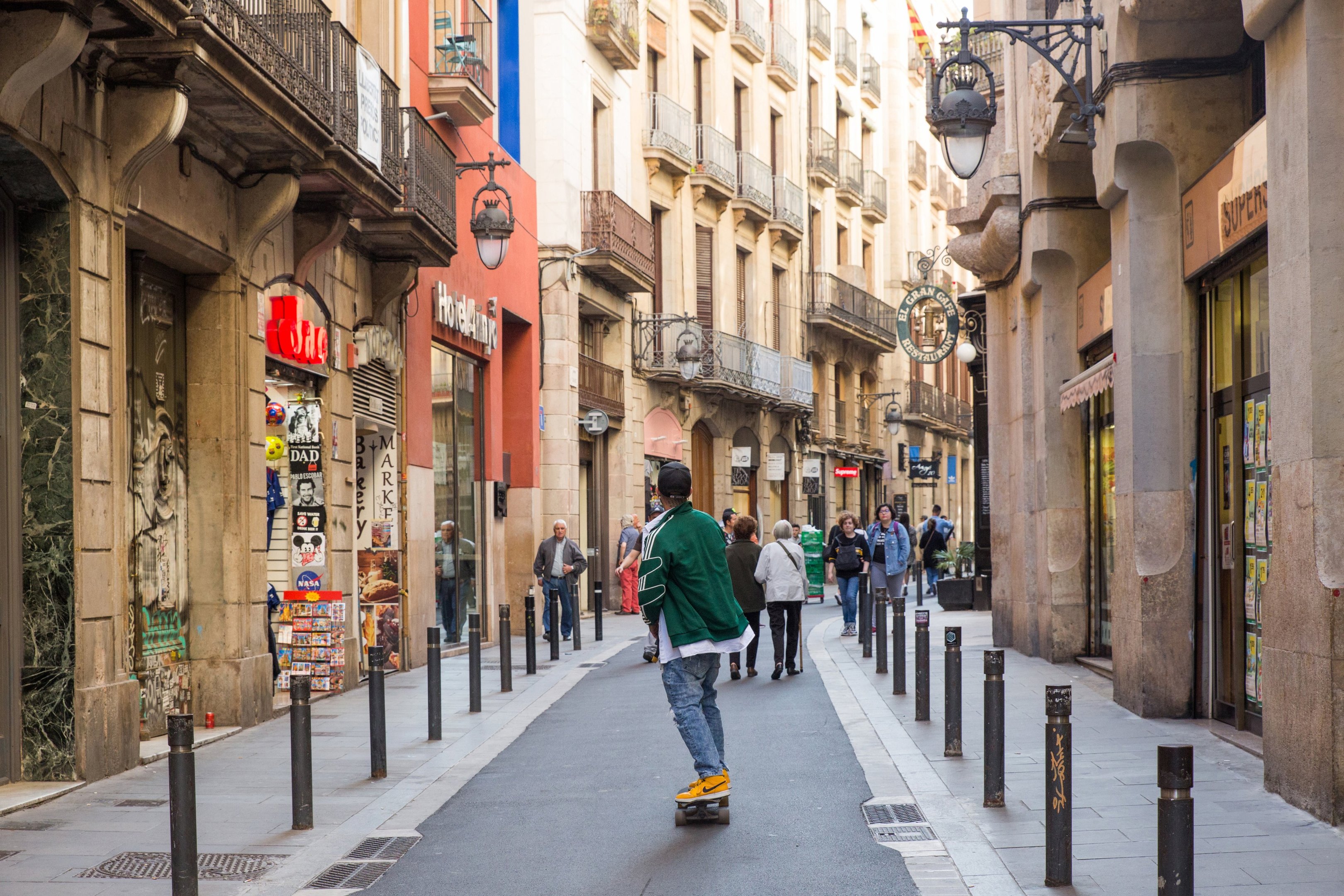 Carrer dels Banys Nous, em Barcelona