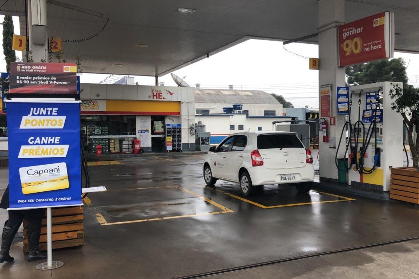 Posto de combustível atendido pelo ClubPetro