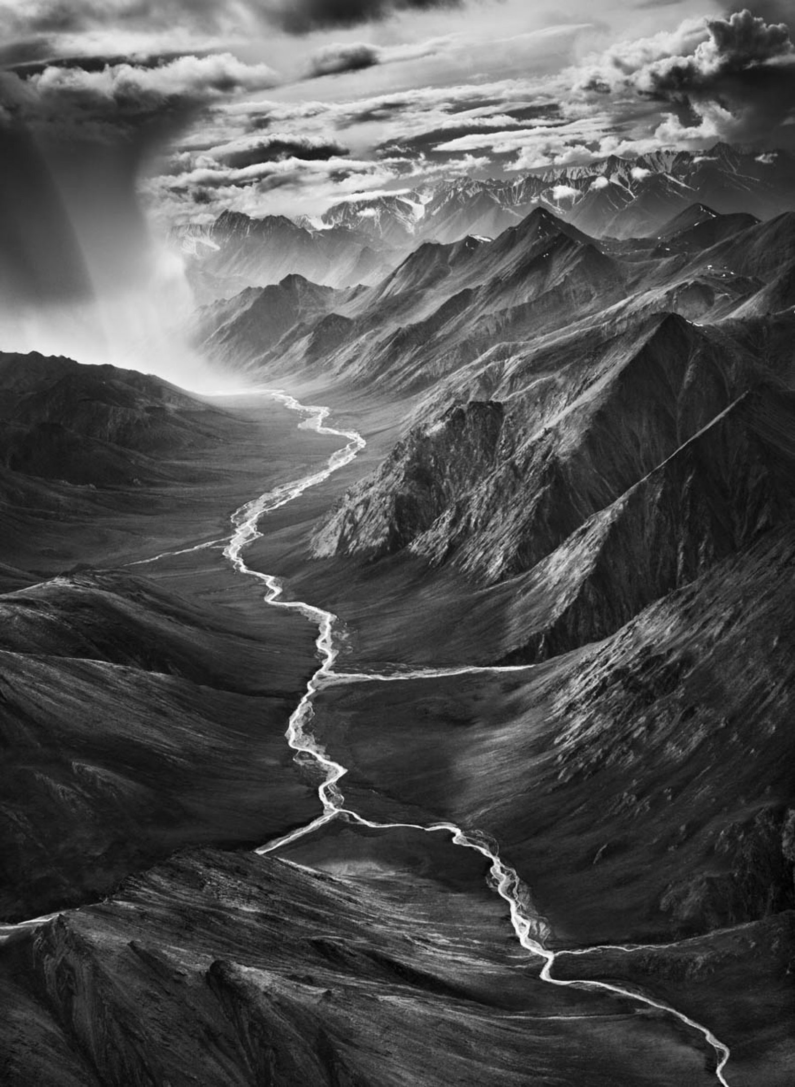 “Montanhas de Brooks - Alasca”, 2009, de Sebastião Salgado