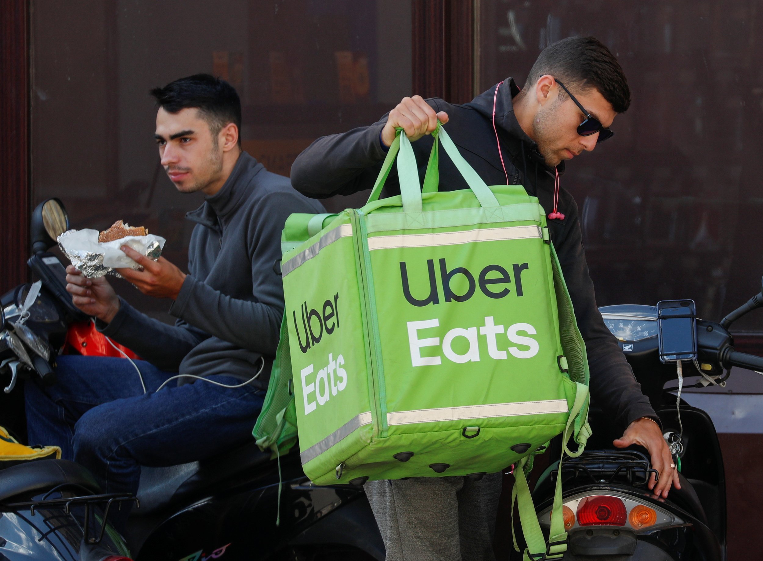 uber eats bolsa order