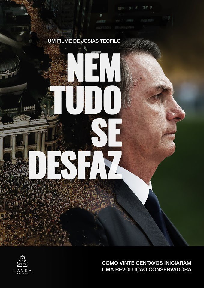 Pôster de divulgação do filme “Nem Tudo Se Desfaz”, de Josias Teófilo