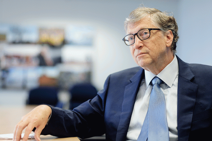 Para Bill Gates, isso  o que separa lderes de sucesso dos gestores comuns