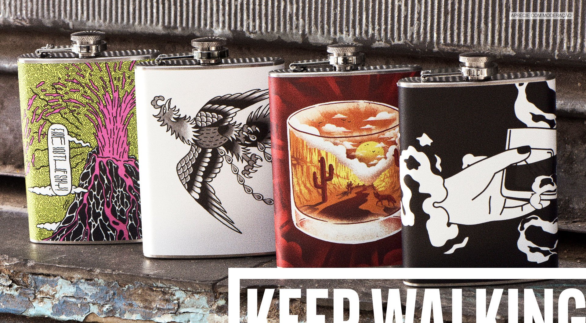 Flasks da Johnnie Walker