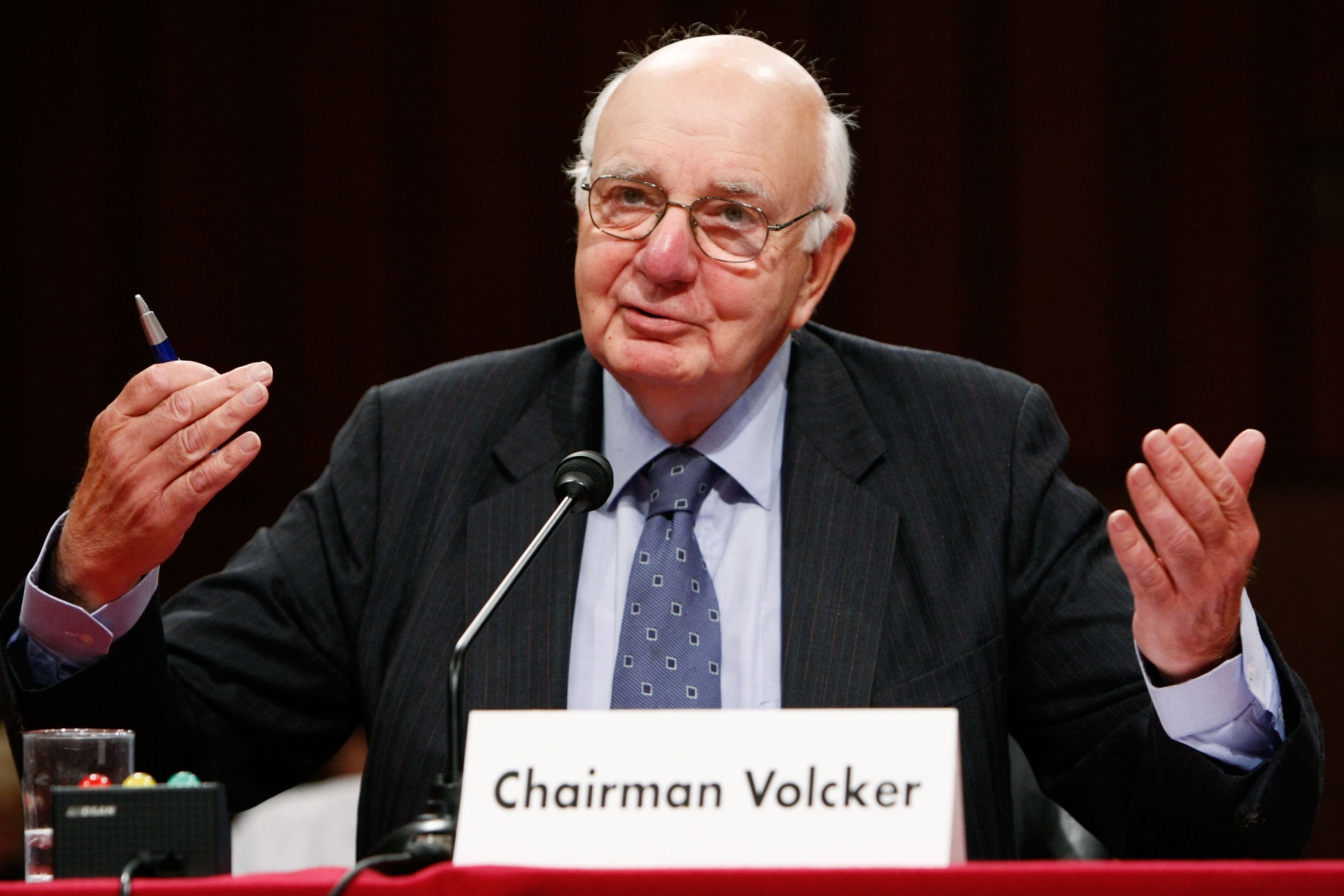 Paul Volcker, Ex-presidente do Fed.