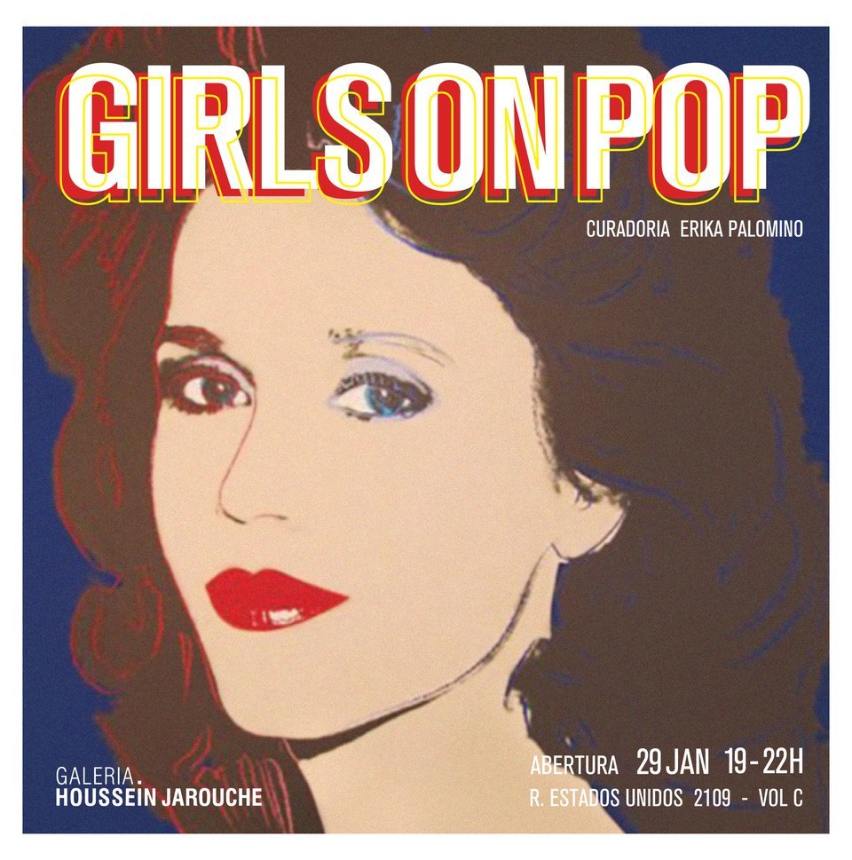 Mostra "Girls on Pop": exposição coletiva em São Paulo
