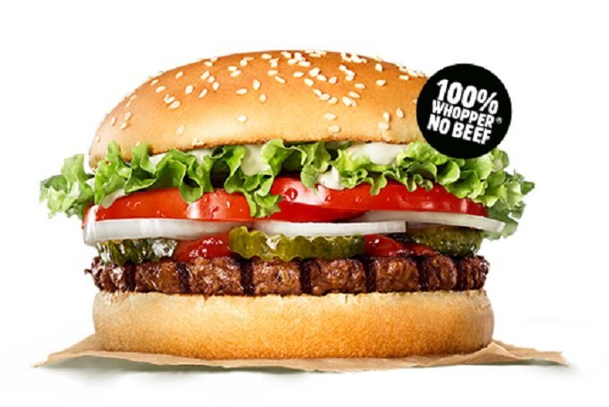 Não-carne: Burger King lançou seu sanduíche sem carne no Chile