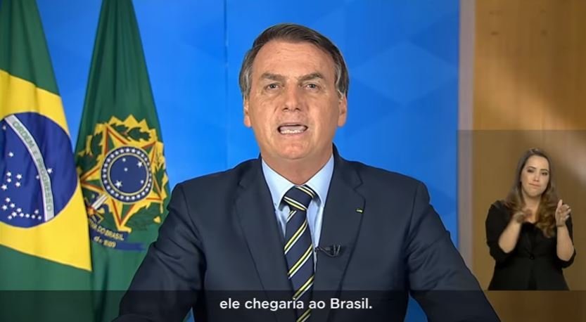 Na TV, Bolsonaro critica imprensa, fechamento de escolas e quarentena |  Exame
