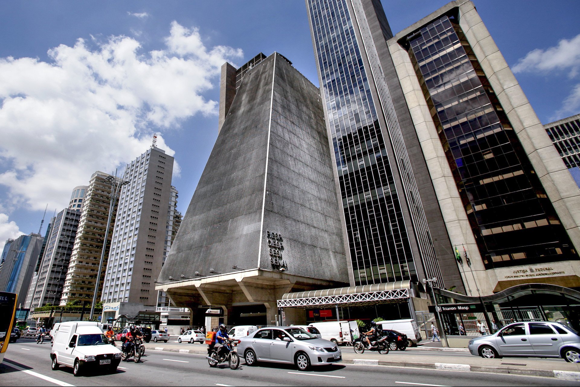 Prédio da Fiesp, na avenida Paulista