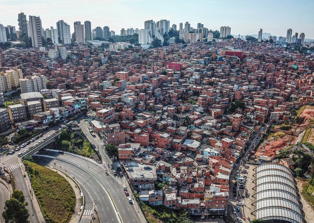 Paraisópolis durante quarentena de coronavírus em São Paulo