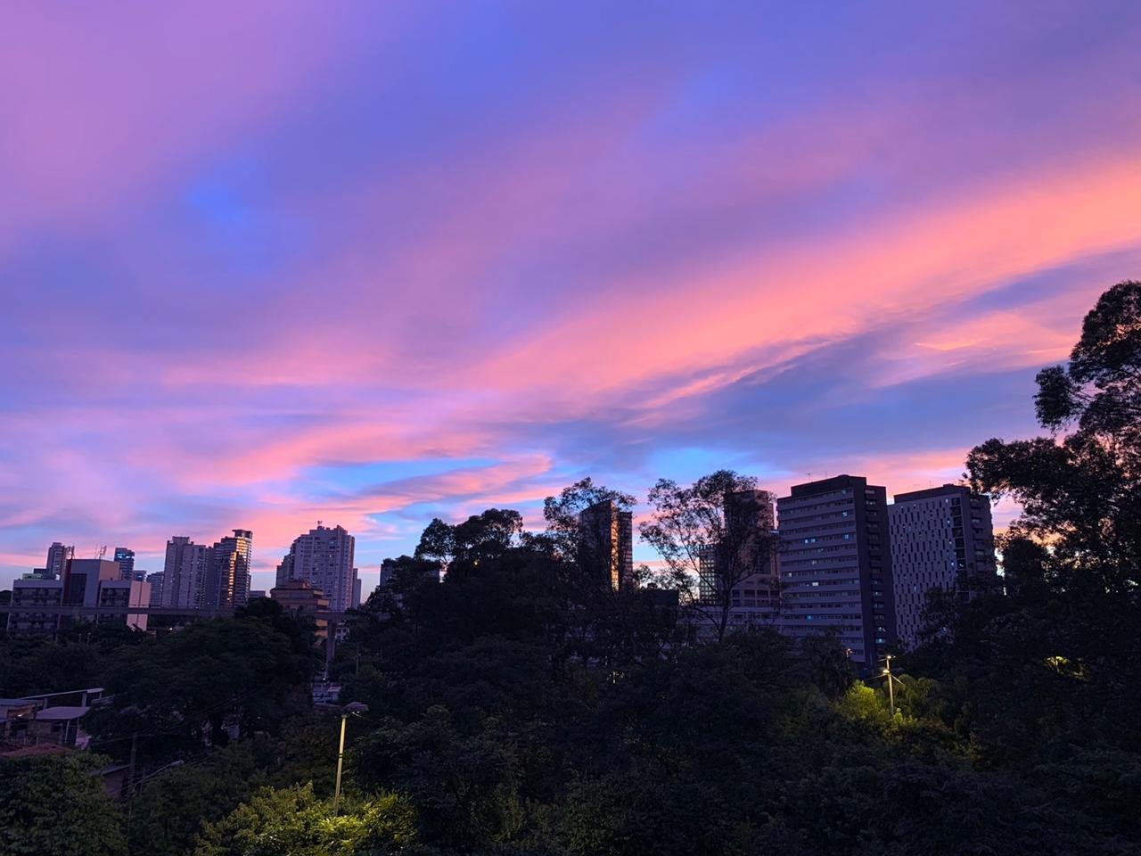 Fim de tarde em São Paulo