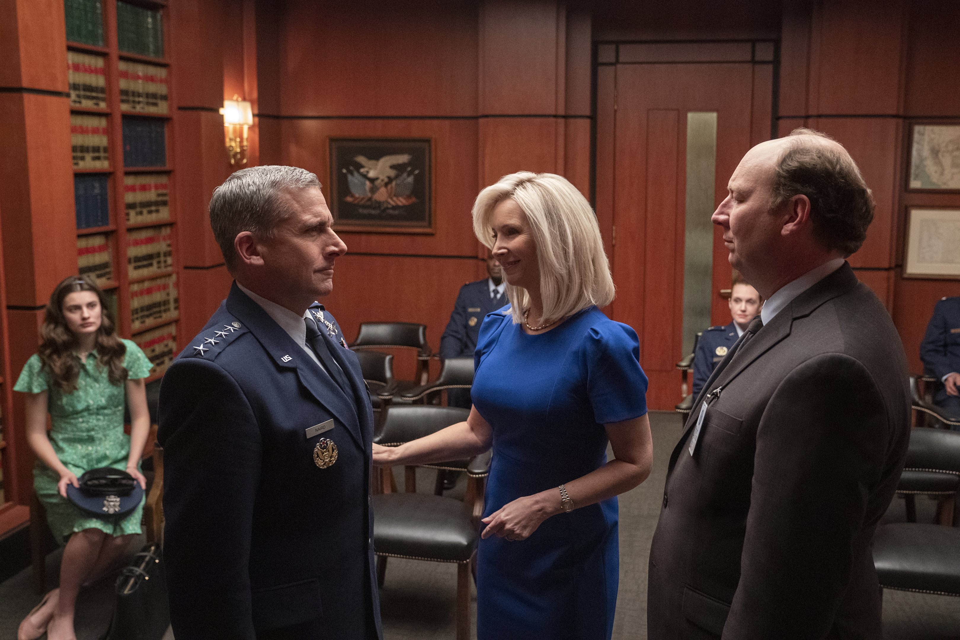 Cena de Space Force, nova série da Netflix