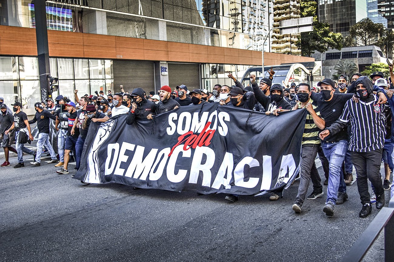 Protesto contra o racismo, neste domingo, (31) na Av. Paulista, SP