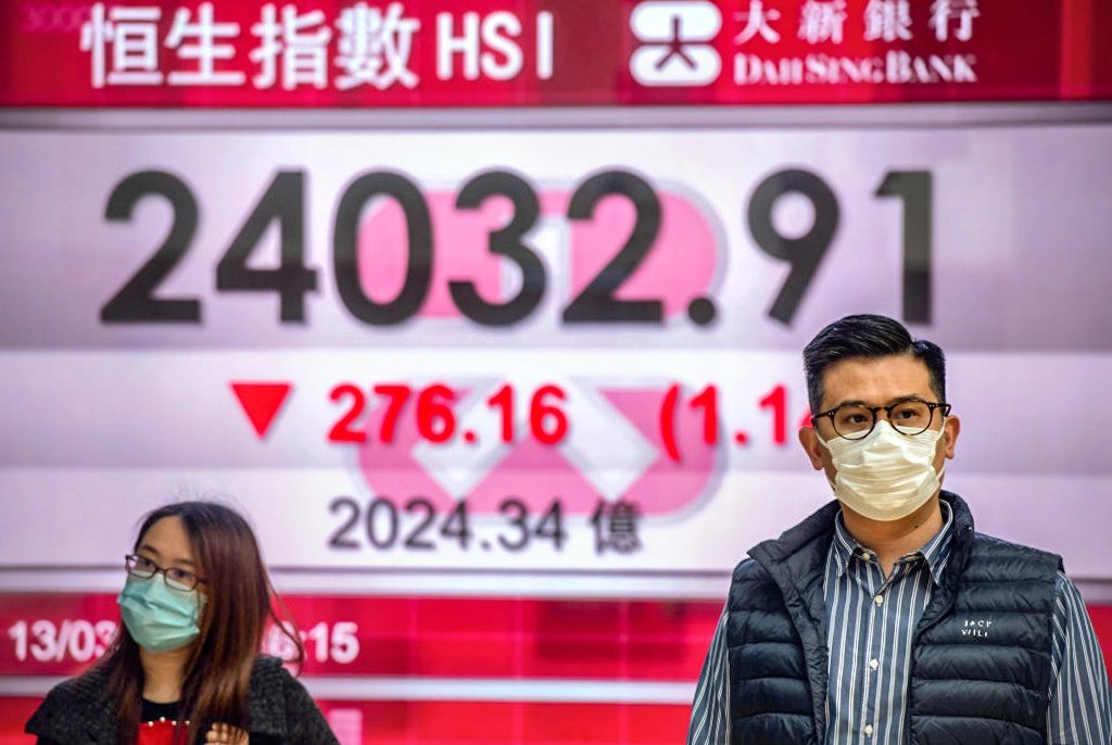Bolsas na Ásia fecham em queda após aumento da tensão entre EUA e China sobre origem do coronavírus