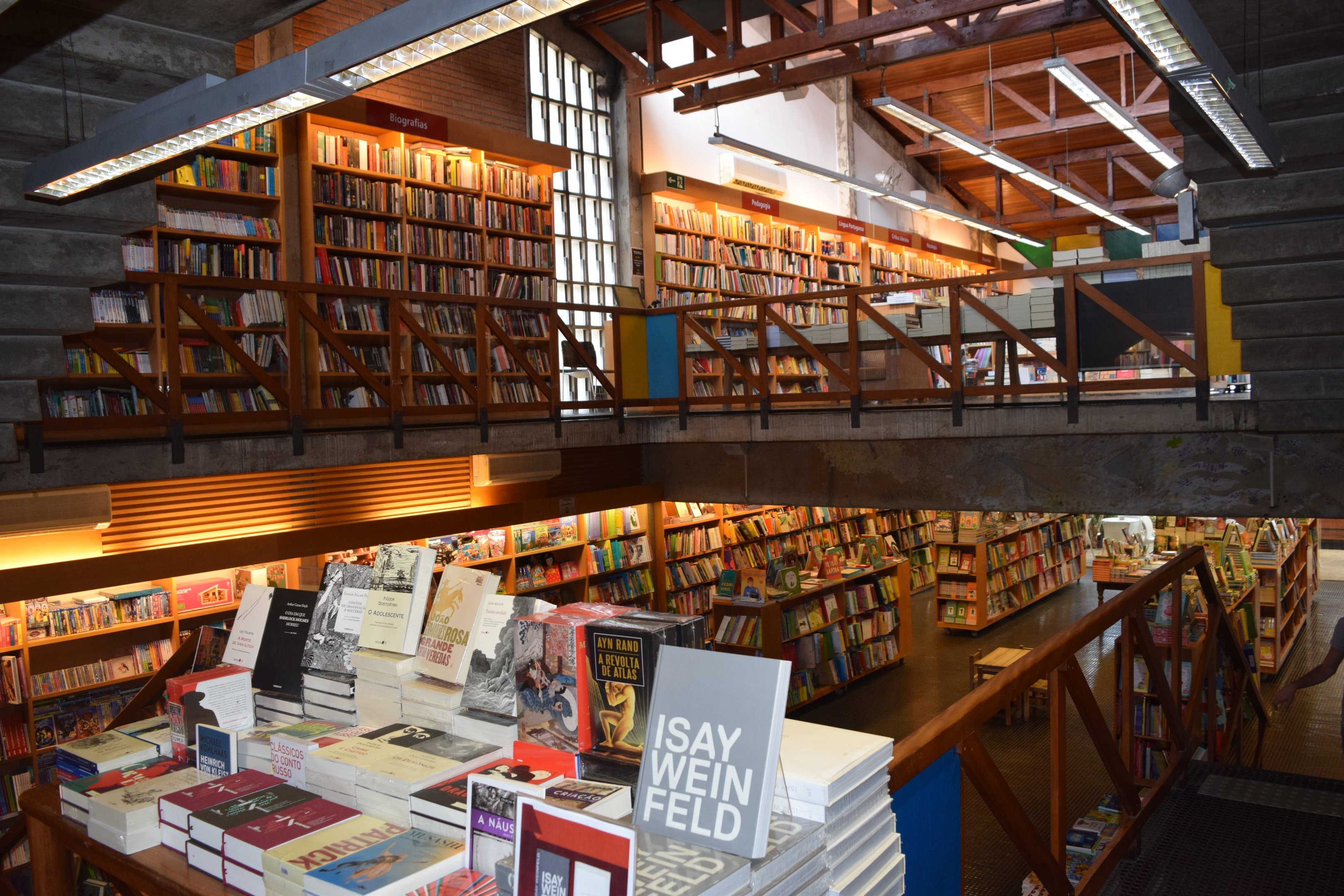 Livraria da Vila na Rua Fradique Coutinho, em São Paulo