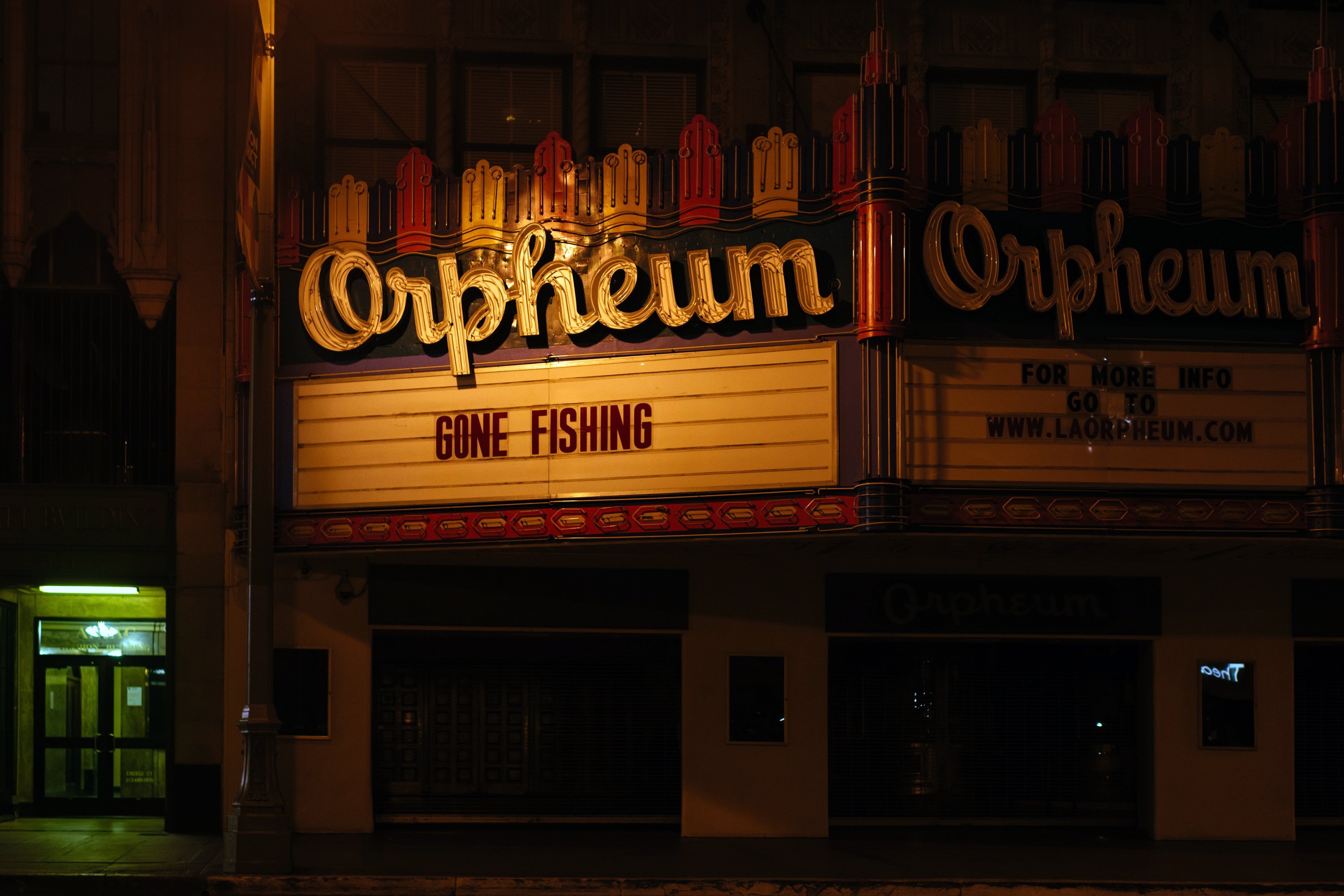 Cinema Orpheum Theater, em Los Angeles