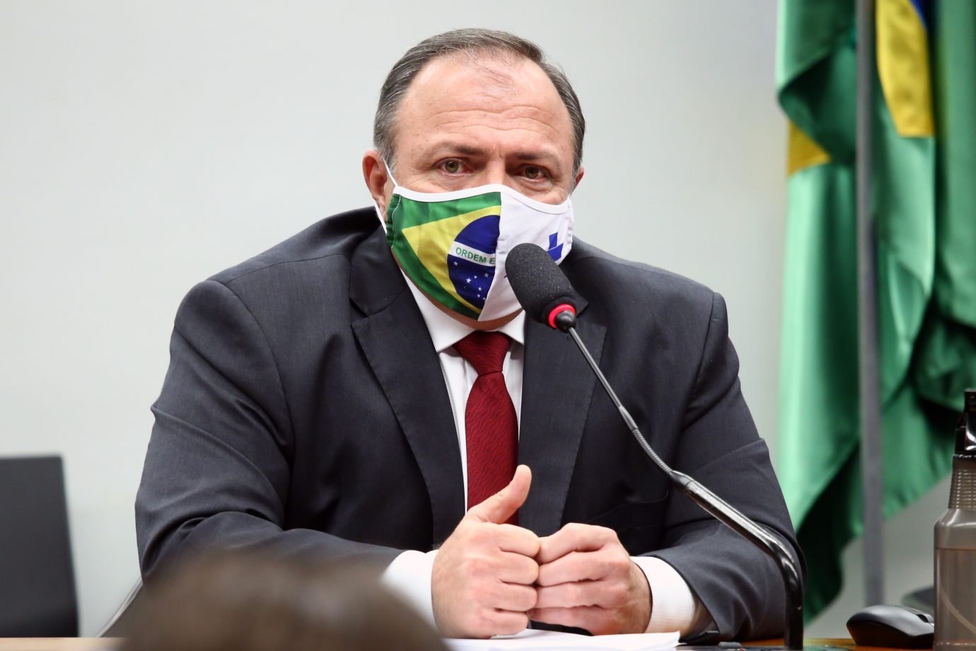 Ministro interino da Saúde, Eduardo Pazuelo, esclarece na Câmara dos Deputados apagão de dados da covid-19