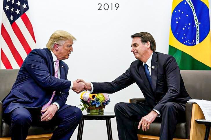 Trump e Bolsonaro OCDE