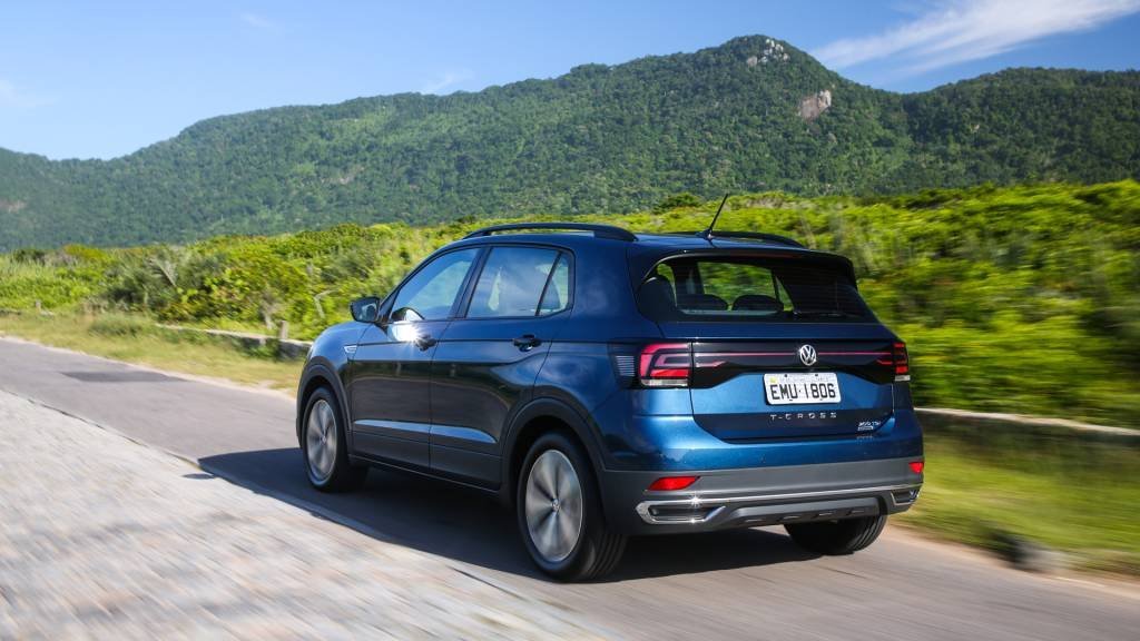 Carro SUV T-Cross da Volkswagen