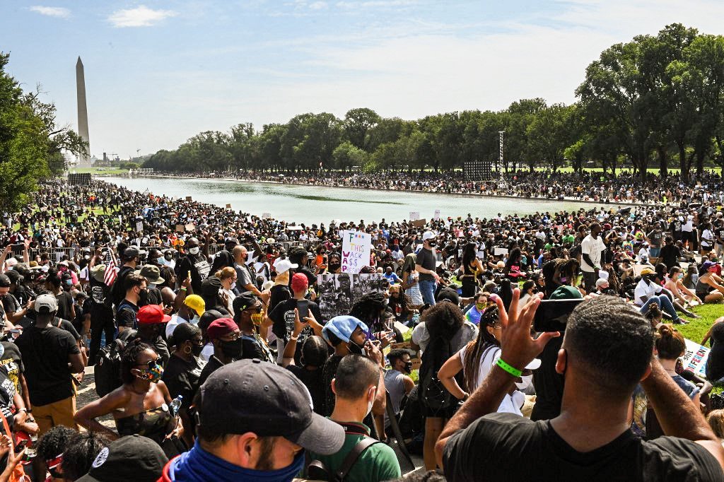 Marcha contra racismo reúne milhares de pessoas em Washington