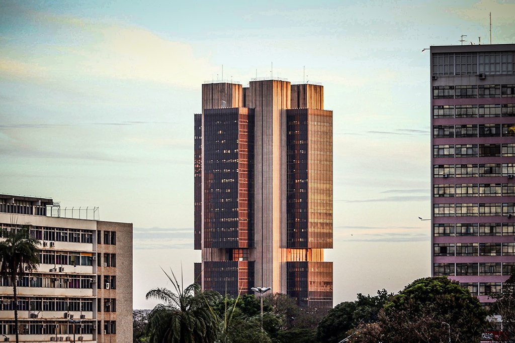 Vista do prédio do Banco Central brasileiro, em Brasília. Foto: Gregg Newton/Bloomberg